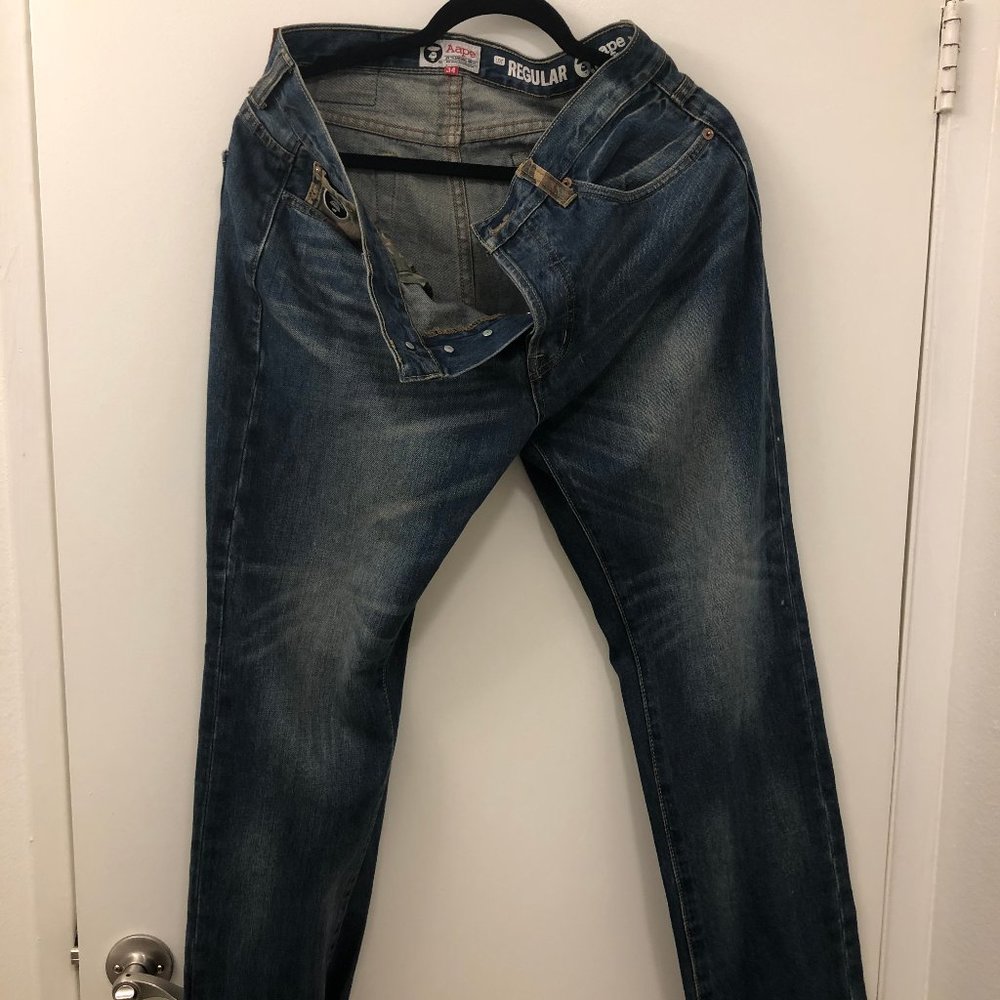 RARE VINTAGE BAPE JEANS
